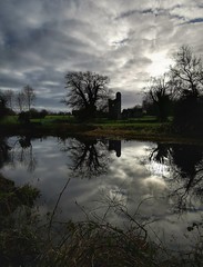 ruins on the Liffey at Castletown 2