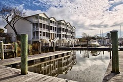 Reflections….. Georgetown waterfront, SC