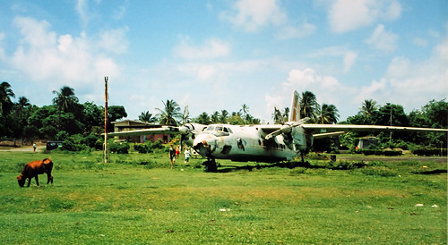Destroyed Cuban Aircraft Old Airport Grenada 2 1999