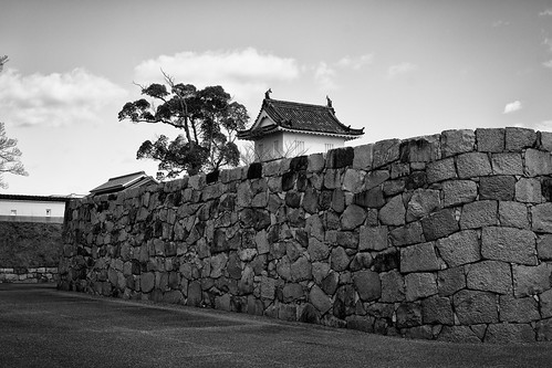 Rampart of Ako castle, JAPAN