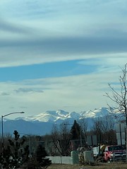 January 24, 2022 - Beautiful view of the Front Range. (Alicia Wright)
