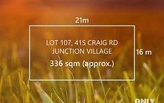 Lot 107/41S Craig Road, Junction Village VIC