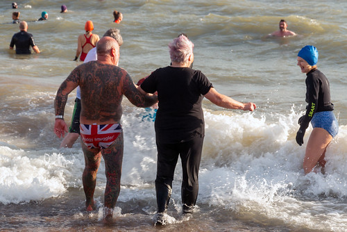 Ramsgate New Year's Day dip