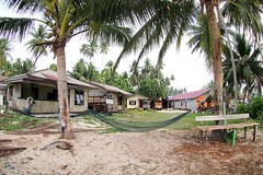 Hammock by the beach, Derawan island