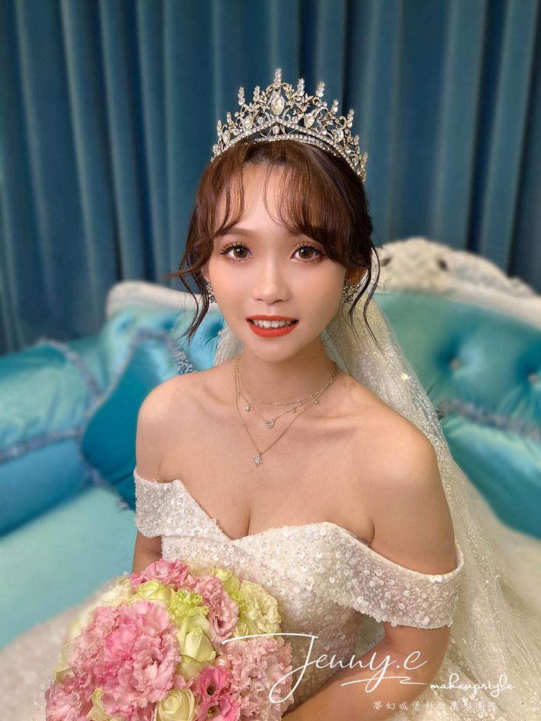 【新秘蓁妮】bride 雅瑄 結婚造型 / 甜美仙氣
