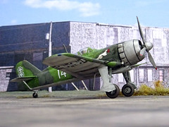 1:72 ANBO IX, aircraft “14” of the Lietuvos karinės oro pajėgos (Lithuaninan Air Force) 5. naikintuvu eskadrile (5th fighter squadron); Žagariškės airfield (Kaunas), early 1940 (What-if/kitbashing)
