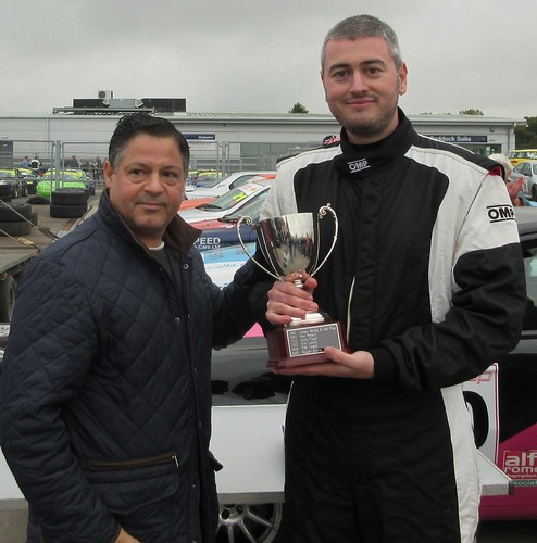 Matt Daly with Kevin Griffiths Trophy Donington 2015