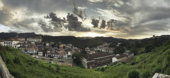 The skies over Ouro Preto have been illuminated