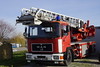 MAN 14.232 Ladderwagen brandweerwagen in Schallern 13-02-2022