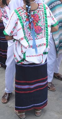 Amuzgo Woman Mujer Oaxaca Mexico Huipil