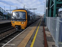 166210 at Severn Tunnel Junction Station 2022 02 17