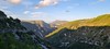Panorama depuis la route de Saint-Maurice de Navacelles, une magnifique vue sur les massifs en fin de journe