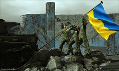Slava Ukraini! Heroiam slava! - Glory to Ukraine! Glory to the Heroes!