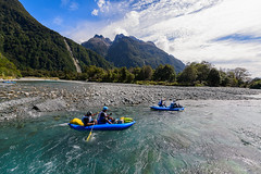 Day one paddling the Hollyford copy