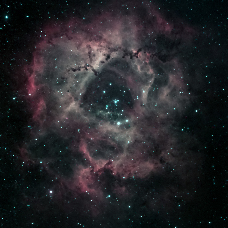 Rosette Nebula 300 secs
