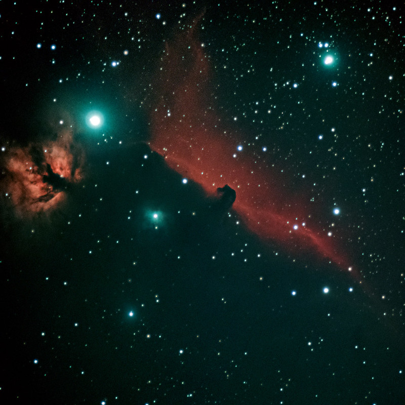Horsehead Nebula 300 sec Photos