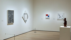 Installation with Torres-García, Composition at MoMA