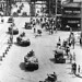 1936 China Peking Japanese Tanks Enter City