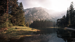 A lake & a mountain