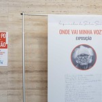 Inauguração da exposição itinerante "Arquimedes da Silva Santos: onde vai minha voz" na FCT NOVA by Politécnico de Lisboa