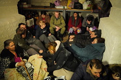 04. Беженцы в подвале после бомбёжки 12-13.03.2022