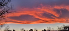 March 12, 2022 - A stunner of a sunset. (David Canfield)