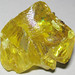 Native sulfur (Vodinskoe Deposit; quarry near Samara, Russia) 10