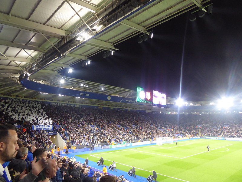 King Power Stadium ready for kick off<br/>© <a href="https://flickr.com/people/79613854@N05" target="_blank" rel="nofollow">79613854@N05</a> (<a href="https://flickr.com/photo.gne?id=51940224755" target="_blank" rel="nofollow">Flickr</a>)