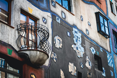 Hundertwasser House, Vienna, Austria