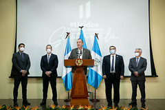 Conferencia de prensa por apoyo económico derivado de la coyuntura internacional 20221603 by Gobierno de Guatemala
