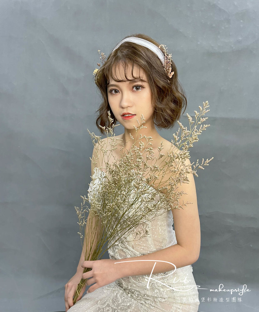 【新秘Rui】新娘造型創作 / 短髮-仙氣甜美