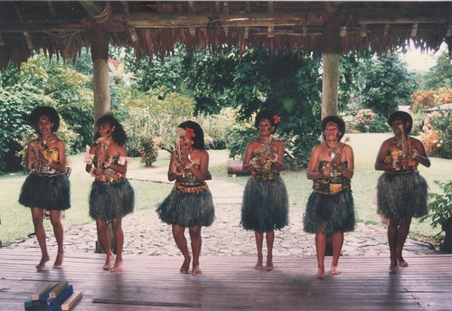 Ceremony at Yanuca Island, Fiji
