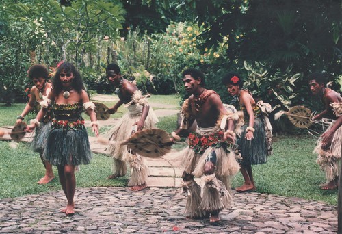 Ceremony at Yanuca Island, Fiji