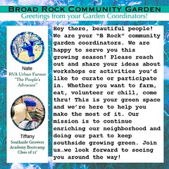 Whether you want to farm, eat, or chill, we’re here for you! #broadrockcommunitygarden #greenspace #communityspace #southsiderva