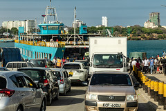 Ferry in Mombasa, Kenya