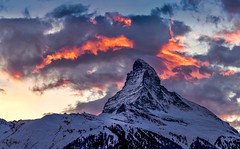 Matterhorn under fire...