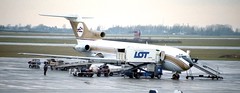 5A-DID Boeing 727-2L5/Adv - Libyan Arab Airlines, WAW 081191