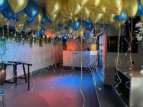 Helium Balloons Anniversary Datlinq Eau Lounge Rotterdam