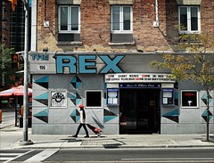 The Rex is far from Extinct.  Queen Street West, Toronto.
