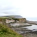 Staithes harbour and cliffs