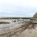 Staithes harbour at low tide