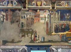 Lorenzetti, Allegory and Effects of Bad Government in the City and the Country