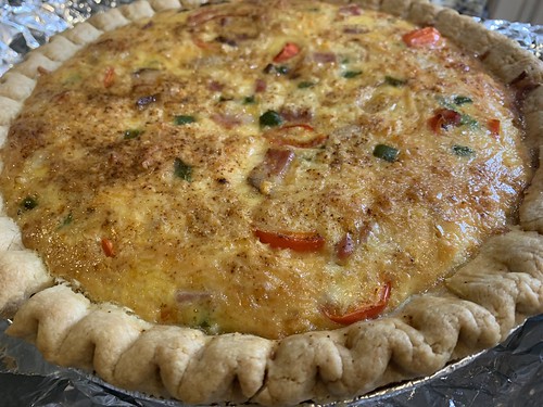 Ham & Pepper Quiche by Wesley Fryer, on Flickr