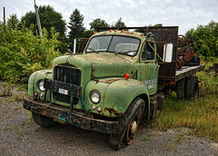 Mack Lumber Truck