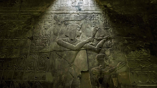 Egyptian Hieroglyphics - Temple of Seti I