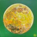 Yellow moon. Acrylic on canvas.