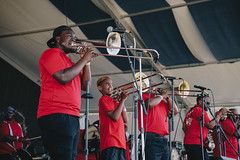 Jazz Fest 2022 - Young Pinstripe Brass Band