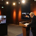 Prime Minister Boris Johnson addressing the Ukraine Parliament