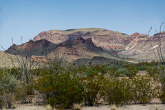 Kit Mountain and Other Peaks and Formations at Mule Ears Overlook (Big Bend National Park)