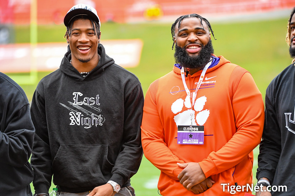Clemson Football Photo of Christian Wilkins and Isaiah Simmons